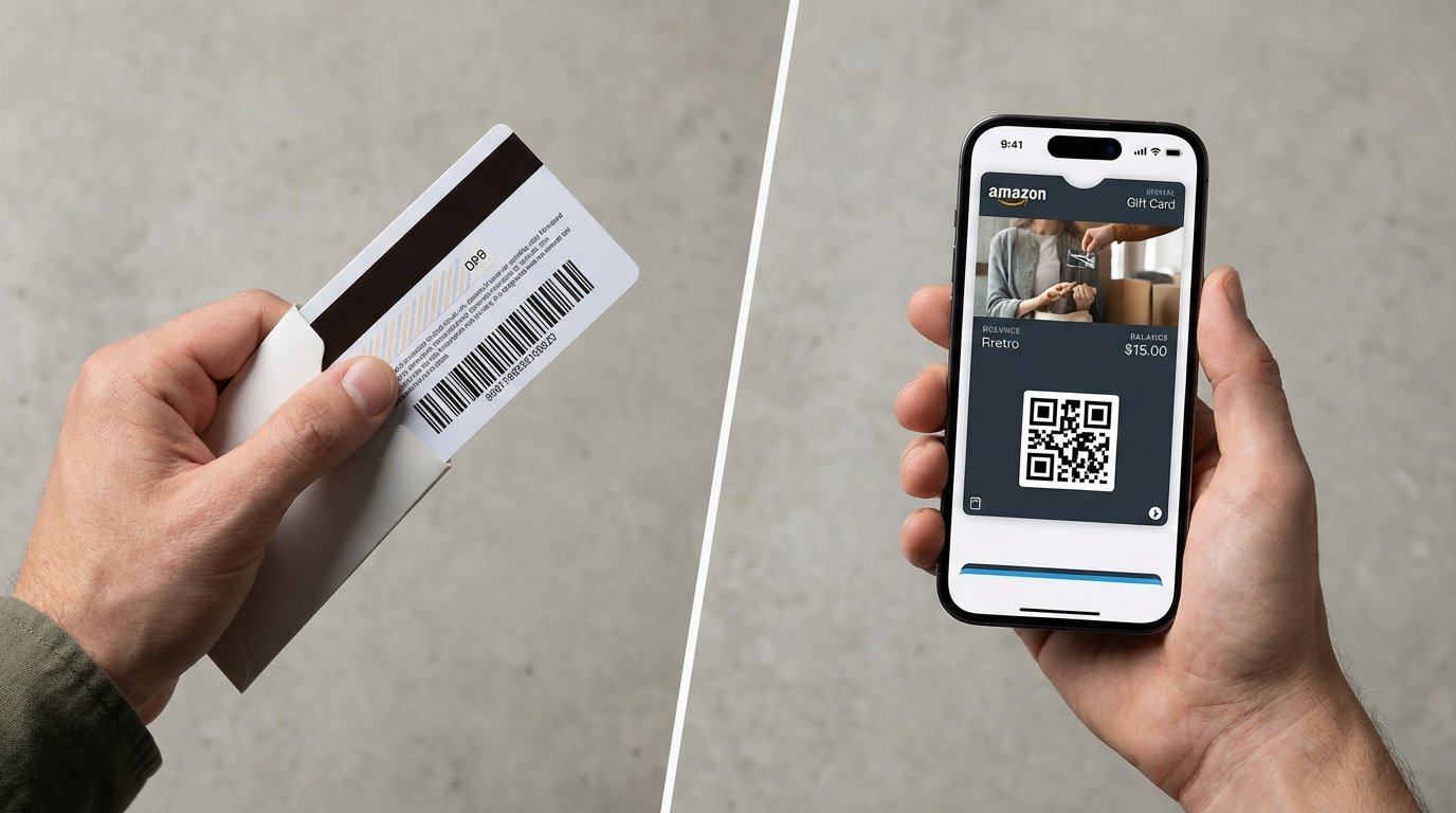 Digital Vs Physical Gift Cards